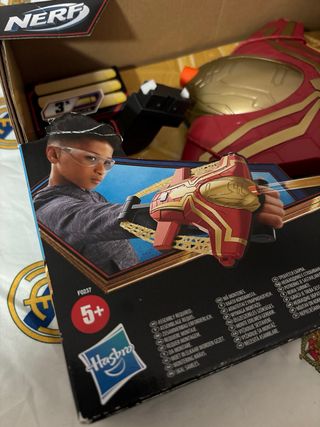 Lanzador Nerf Spiderman Web Bolt