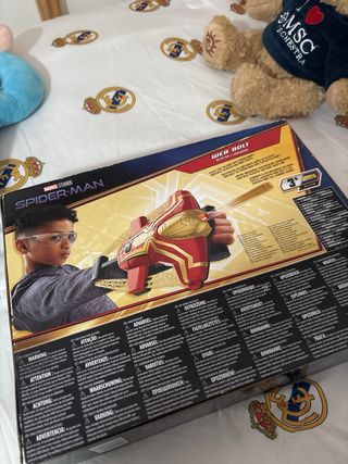 Lanzador Nerf Spiderman Web Bolt