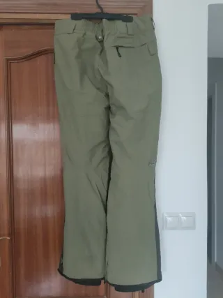 Pantalón de esquí/snowboard verde