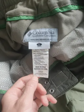 Pantalón de esquí/snowboard verde