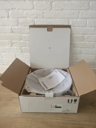 Lámpara Ikea Rorkult cristal 35cm