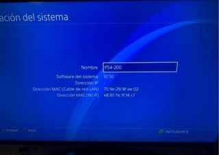 PS4 (PlayStation 4) Negra 10.50