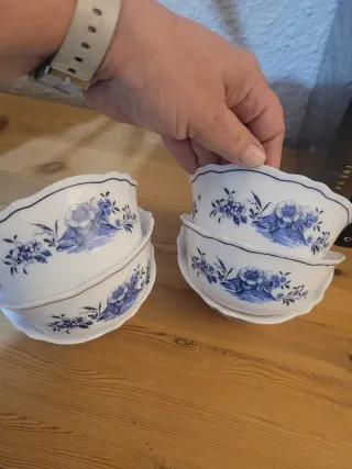 6 Boles Vintage Arcopal kalinka a estrenar