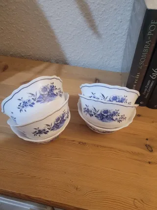 6 Boles Vintage Arcopal kalinka a estrenar