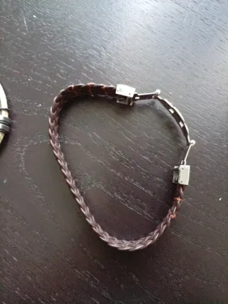 Dos pulseras Lotus hombre