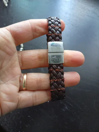 Dos pulseras Lotus hombre