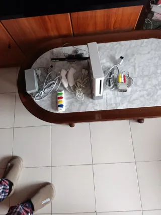 Consola Nintendo Wii Blanca  Sin mandos