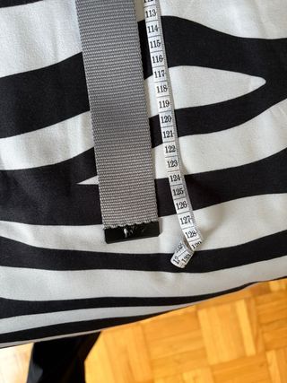 Cinturón Adidas Negro y Gris