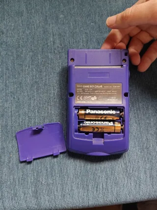 Game Boy Color + Pokémon Azul