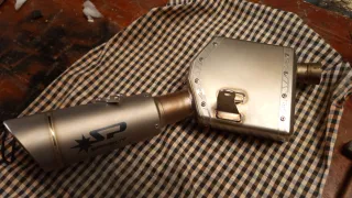 Tubo de escape SPARK para Triumph.No hago envío.