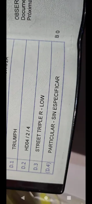 Tubo de escape SPARK para Triumph.No hago envío.