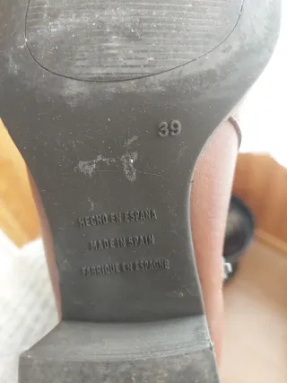 Botines marrones con hebilla