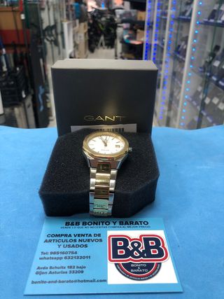 Reloj Gant G1640 Oro y Plata