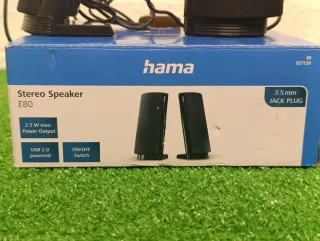Altavoces Hama E80 Stereo USB 2.0