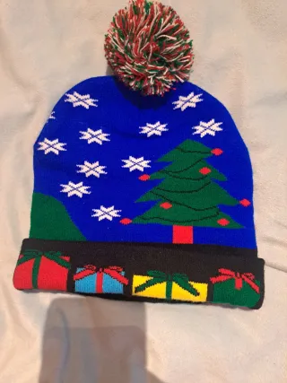 Gorro Navidad Adulto LED
