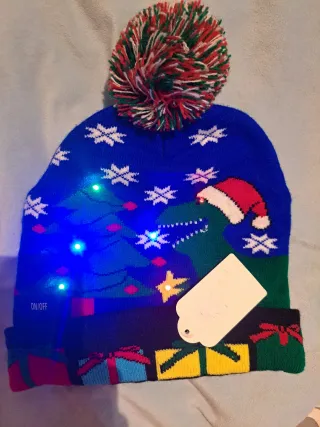 Gorro Navidad Adulto LED