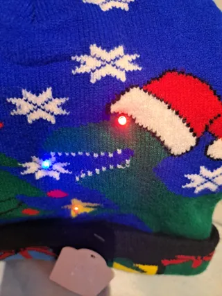 Gorro Navidad Adulto LED