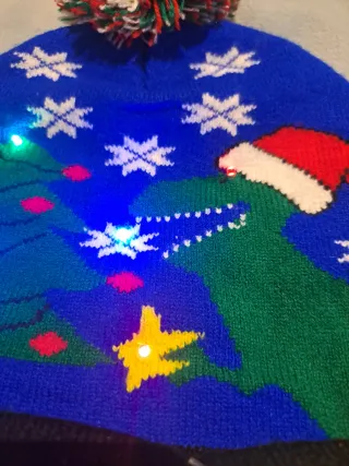 Gorro Navidad Adulto LED