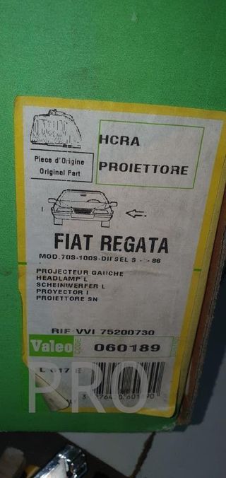 faro Fiat regata izquierdo valeo