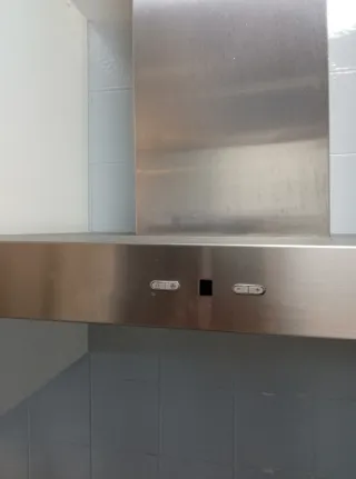 Campana extractora inox smeg
