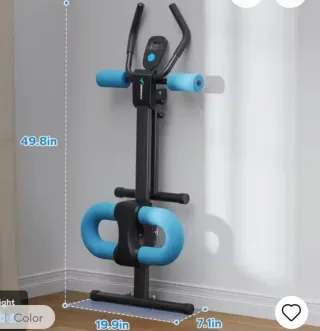Entrenador Abdominal Plegable Máquina Músculos
