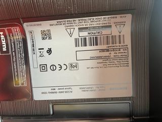 Samsung 49 TV con pie de 1metro