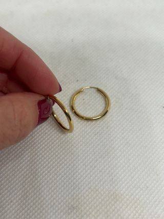 Orecchini a cerchio in oro