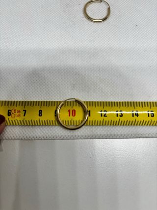 Orecchini a cerchio in oro