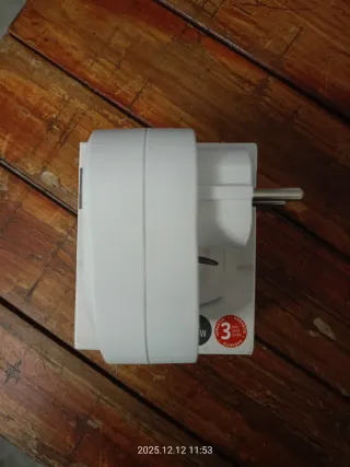 Adattatore Presa Elettrica con 2 Porte USB