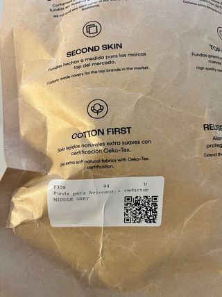 Funda Silla Coche Avionaut Gris con Reductor