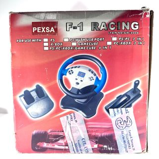 Volante PEXSA F-1 RACING  Per Ps1/2/3/4 Xbox