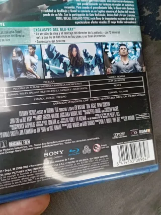 Blu-ray Total Recall Desafío Total Edición Especia