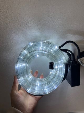 Mangueira de Natal 6m Luzes Brancas