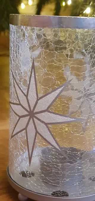 Portacandele Yankee Candle Stelle Argento