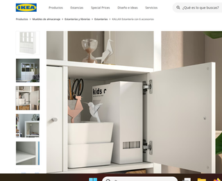 Estantería Kallax IKEA Blanca