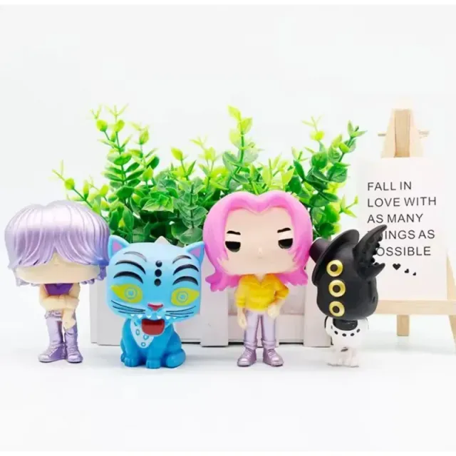 Set 10 Figuras K-Pop Demon Hunters