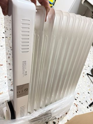 Radiador Aceite 2500W con Wifi y Mando a distancid