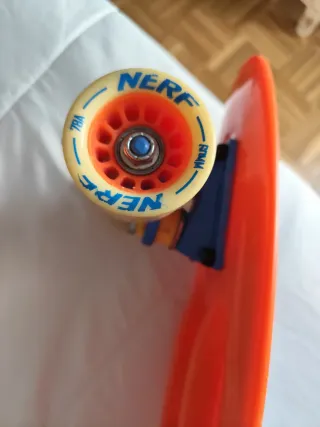 Skate Nerf Azul Naranja