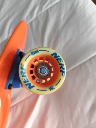 Skate Nerf Azul Naranja