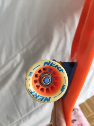 Skate Nerf Azul Naranja