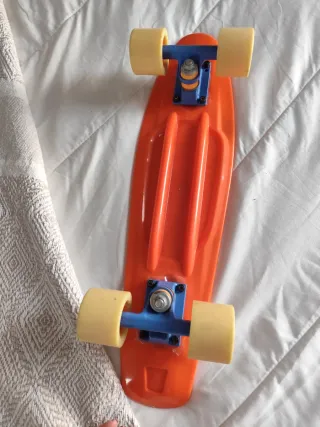 Skate Nerf Azul Naranja