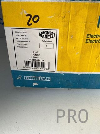 Faro Fiat punto LPB611 nuevo