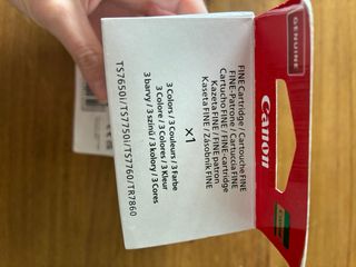 Cartucho Canon PIXMA 586 Color SIN USAR