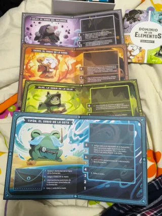 Dominio de los Elementos Juego de Mesa