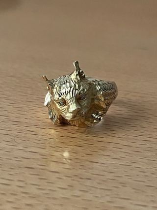 Anillo Sello Oro 18k