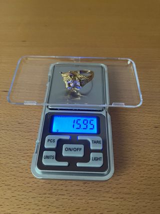 Anillo Sello Oro 18k