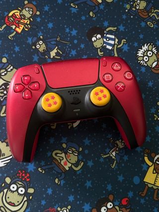 Mando PS5 DualSense Rojo y Negro