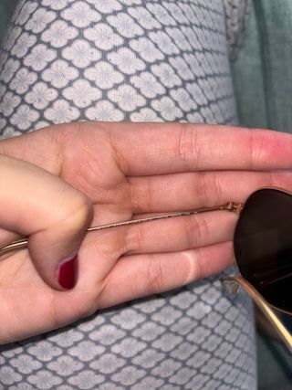 Gafas Ray-Ban Aviator Doradas Verdes