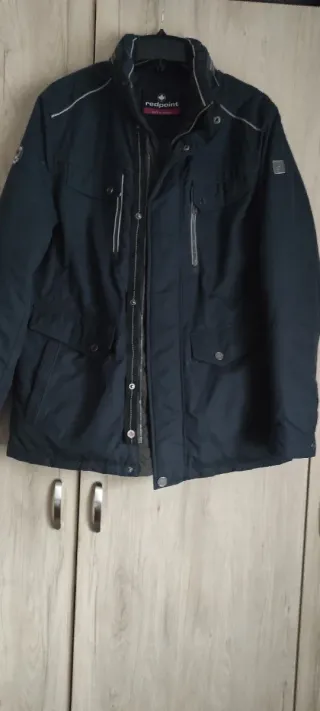 Abrigo Red Point Hombre azul oscuro/ gris