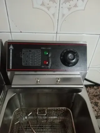 Freidora Eléctrica Doble